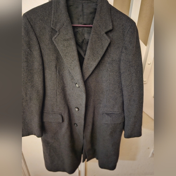 Long wool overcoat - Picture 1 of 5